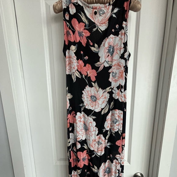 Roxy 2 piece floral sleeveless dress / romper/ bathing suit cover up - Picture 9 of 13